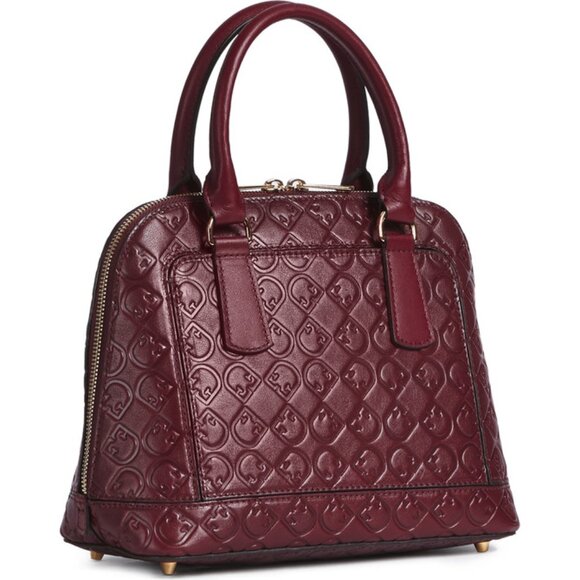 FURLA Fantastica Dome Small Ribes Embossed Leather Bag - Picture 2 of 15